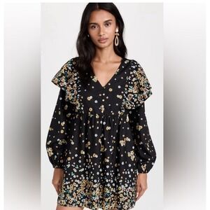 Lost + Wander Tuckernuck Field of Dreams Boho Flowers Mini‎ Dress